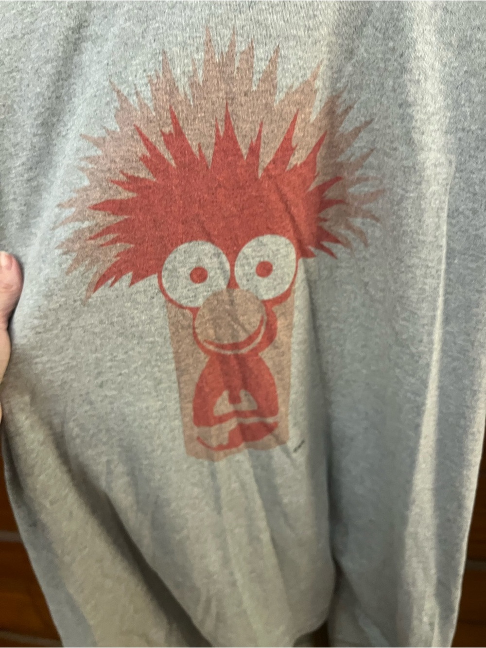 Men's Beaker Muppets Ringer Disney Shopping Tshirt